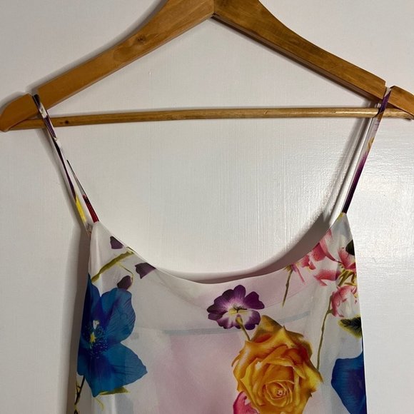 Nightie/nightgown Set in Gorgeous Floral Pattern Size M/L - Picture 6 of 8